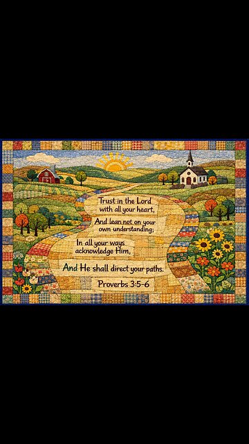 Learn to trust God even when the picture feels incomplete.