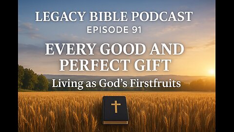 Every Good and Perfect Gift: Living as God’s First fruits