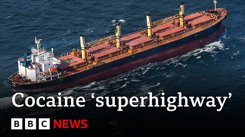 Huge drugs bust reveals battles on cocaine 'superhighway' | BBC News