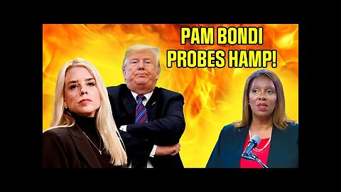 Pam Bondi Exposes Letitia James' Fraud –career Ending Sentence!!