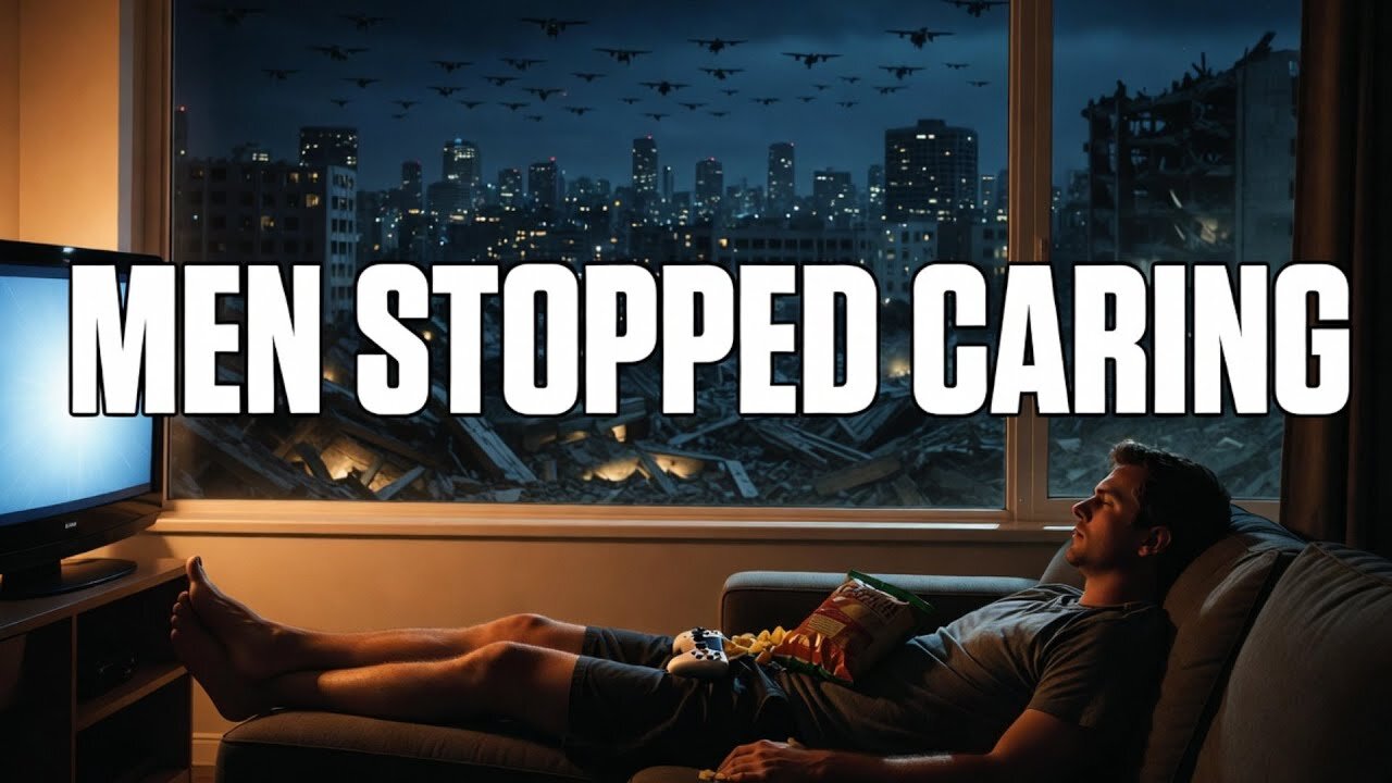 Men Are Relaxing As Society Collapses Around Them