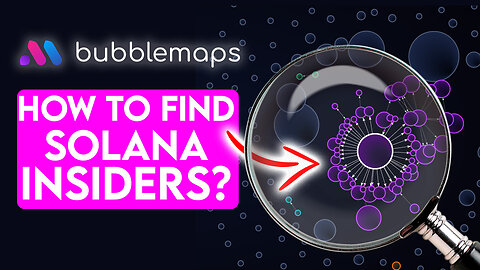 How to Track Insider Wallets with Bubblemaps? Solana Whales $BMT InfoFi