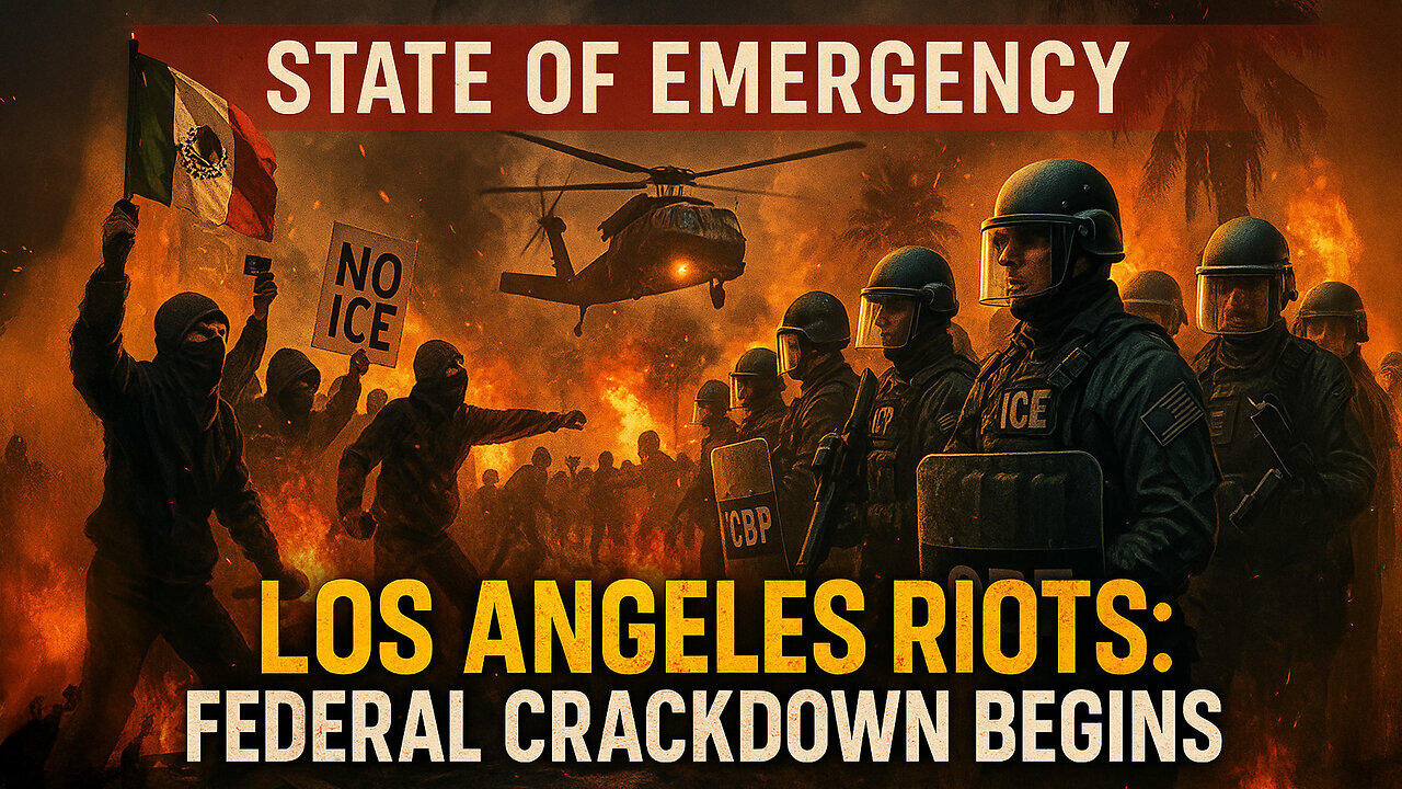 💥Los Angeles Unrest: 🚫 Protests, Violent Clashes, & Military Deployment😬⚠ICE ICE BABY!!