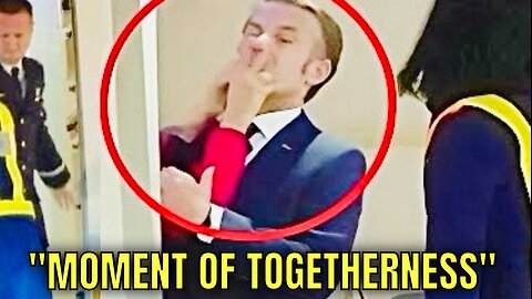 OMG! France’s President Macron was HIT IN THE FACE by his WIFE as they arrived in Vietnam! 😮