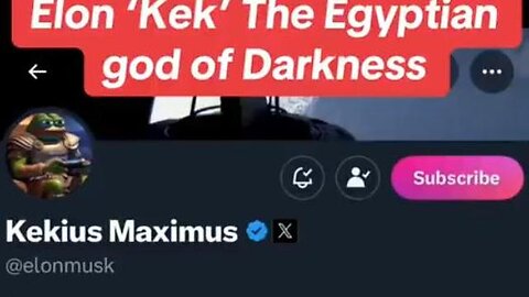 "Exploring Elon 'Kek': The Enigma of the Ancient Egyptian God of Darkness"