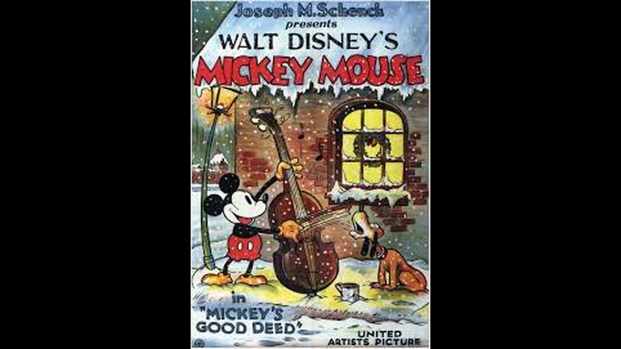 MICKEYS GOOD DEED christmas Cartoon.