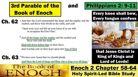 The Book of Enoch - Chapter 58-64 - The Third Parable of Enoch - Part A