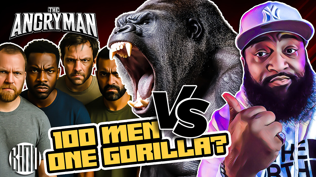 100 Men Vs. One Gorilla: The Ultimate Battle Decided