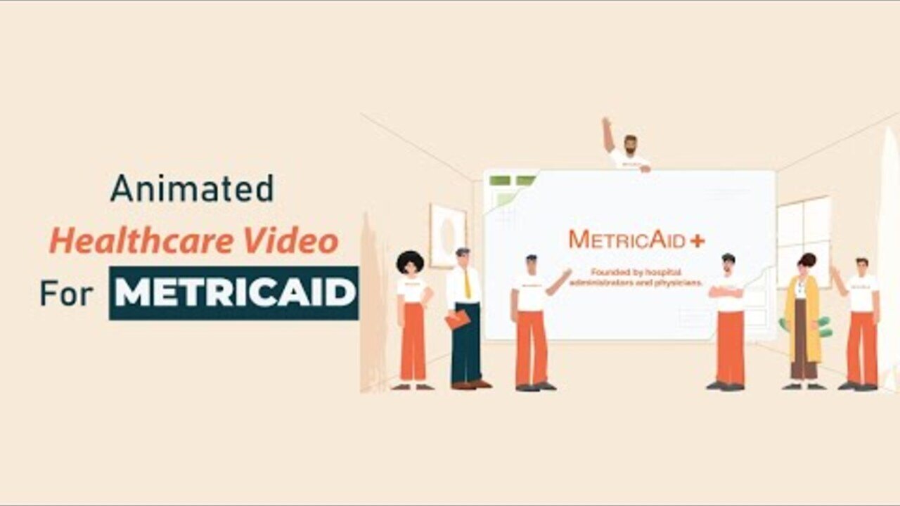 MetricAid HealthTech Animated Explainer Video by MotionGility