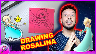 How to Draw Rosalina from Super Mario Galaxy