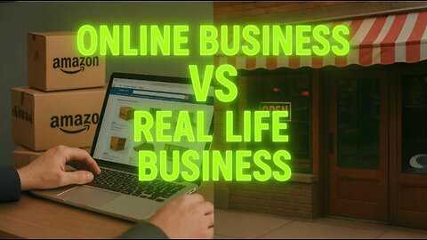 Online Business vs Real life Businesses 💵🪙