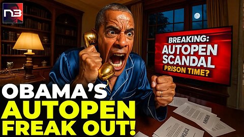 Revealed: Obama's F-BOMB Phone Call About Autopen - They KNOW Prison Is Coming