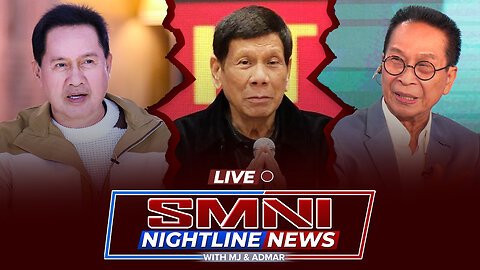 LIVE: SMNI Nightline News with MJ Mondejar & Admar Vilando | May 7, 2025 - Miyerkules