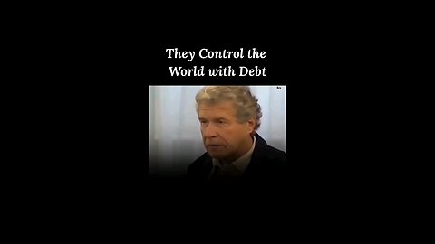 They control the world with debt
