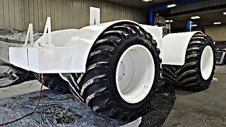 Transforming the Beast Painting Our Giant BIG BUD Tractor! First Startups Of The Year!
