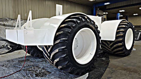 Transforming the Beast Painting Our Giant BIG BUD Tractor! First Startups Of The Year!