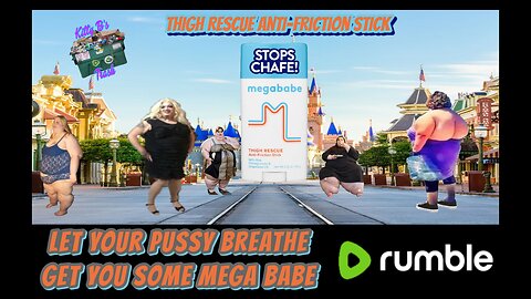 Mega Babe Thigh Rescue Anti-Friction Stick Commercial