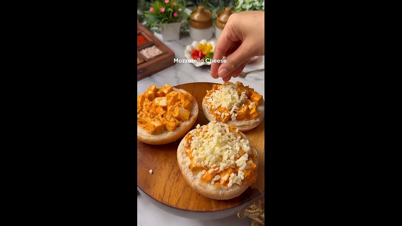 cheesy paneer burger buns recipe # Cooking recipes