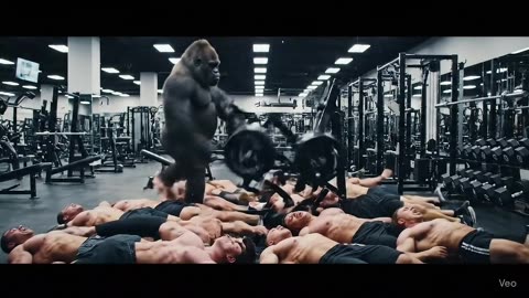 100 men vs 1 gorilla fight
