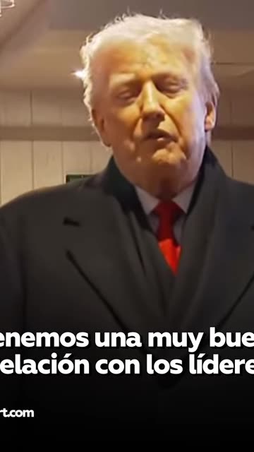 Trump: "Tenemos una muy buena relación con los líderes de Venezuela y vamos a mantenerla así"