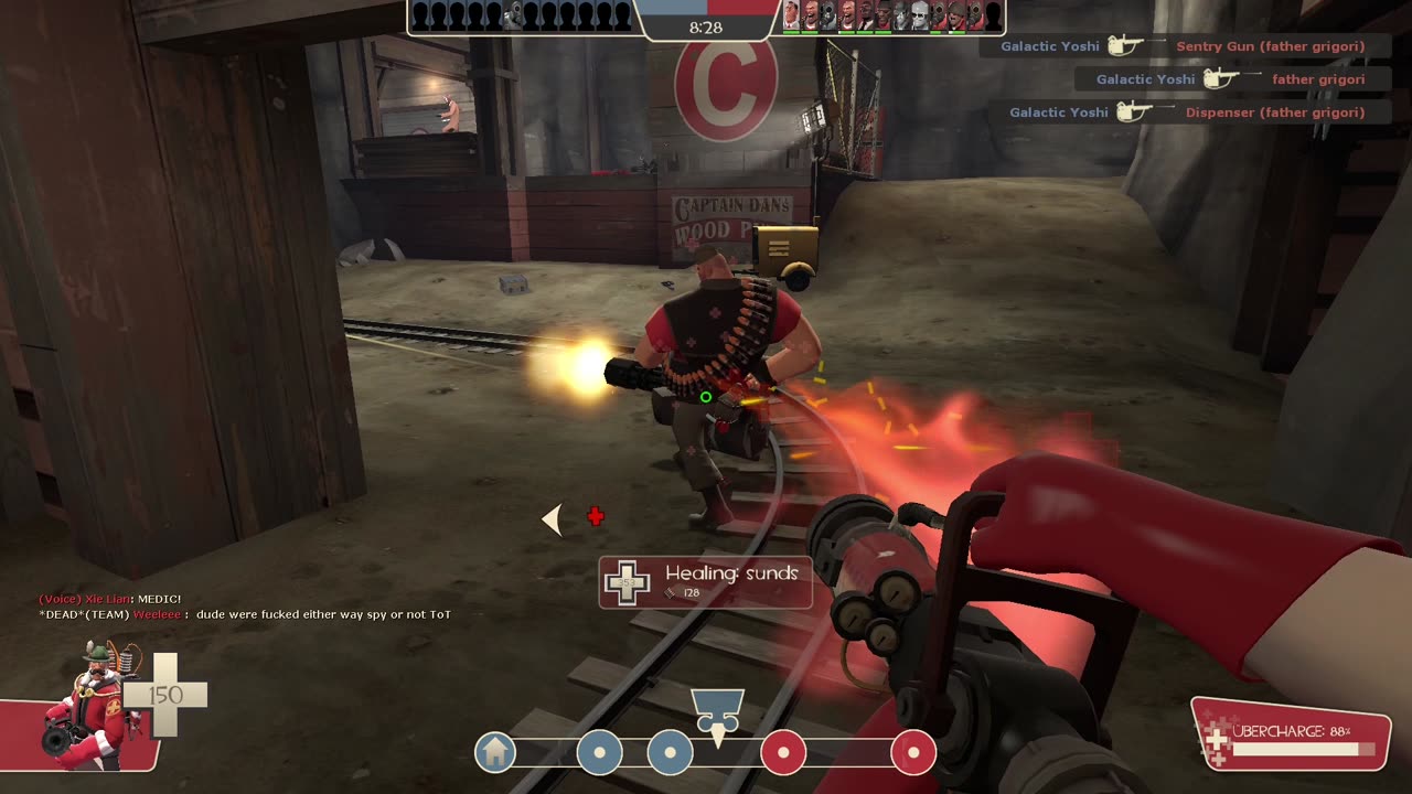 Snowycoast Medic Gameplay (Team Fortress 2)
