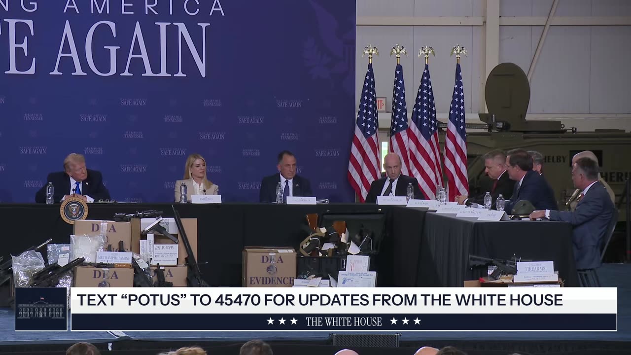 President Trump Participates in the Memphis Safe Task Force Roundtable