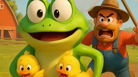 Stolen Ducks. Frog Thief 😱#shorts #shortvideo #shortsfeed #shortsviral #short #nature #content #yt