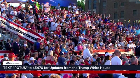 President Trump Participates in the Salute to America Celebration