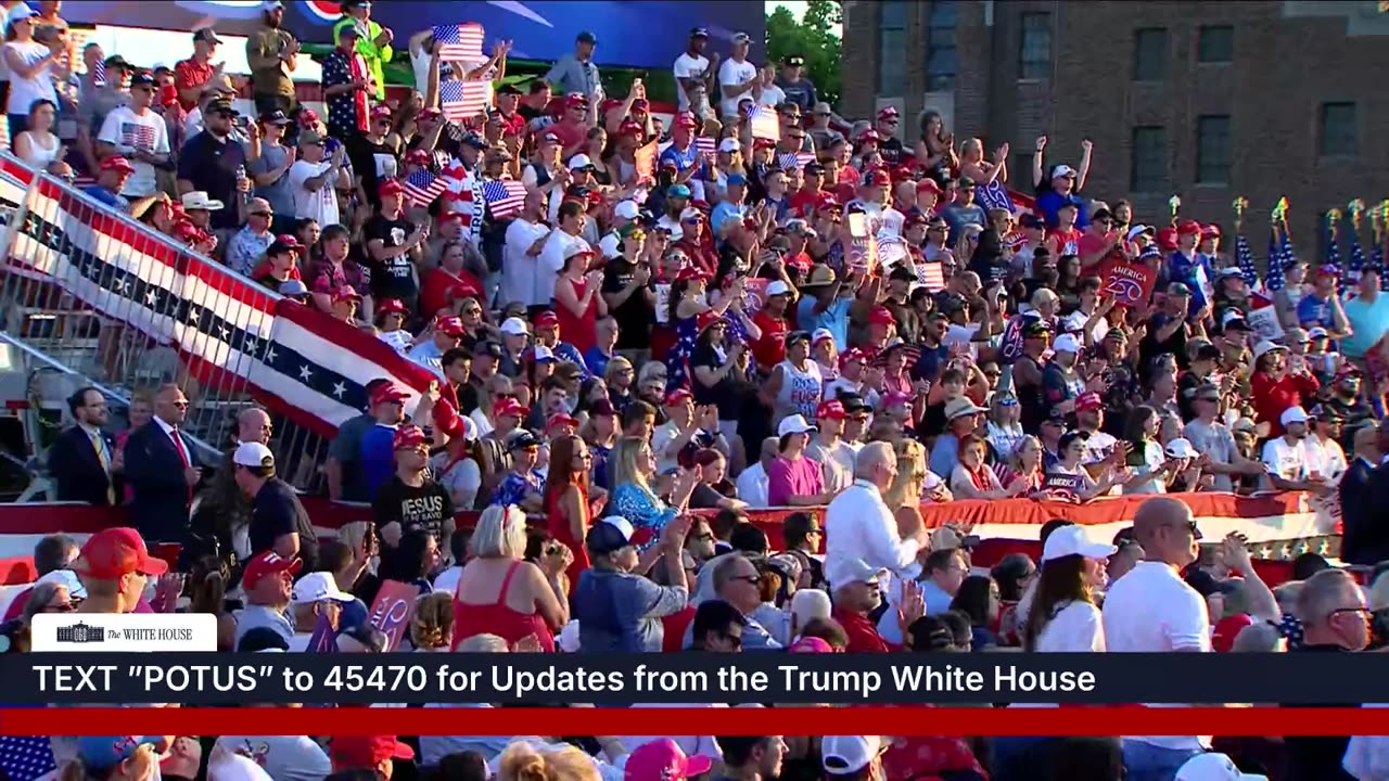 President Trump Participates in the Salute to America Celebration