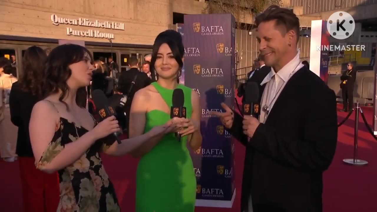Neil Newbon- we're very grateful he's joined us for the #BAFTAGamesAwards @NeilNewbon