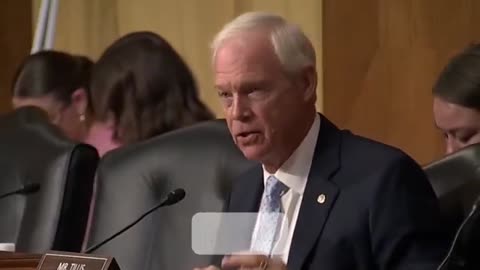 Senator Ron Johnson - "My God, how is it possible to ignore this many vaccine deaths…"