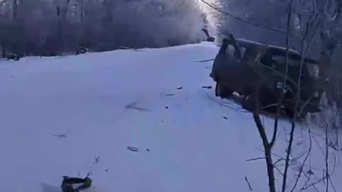 What's Left of a Russian Convoy After Ukrainian Ambush