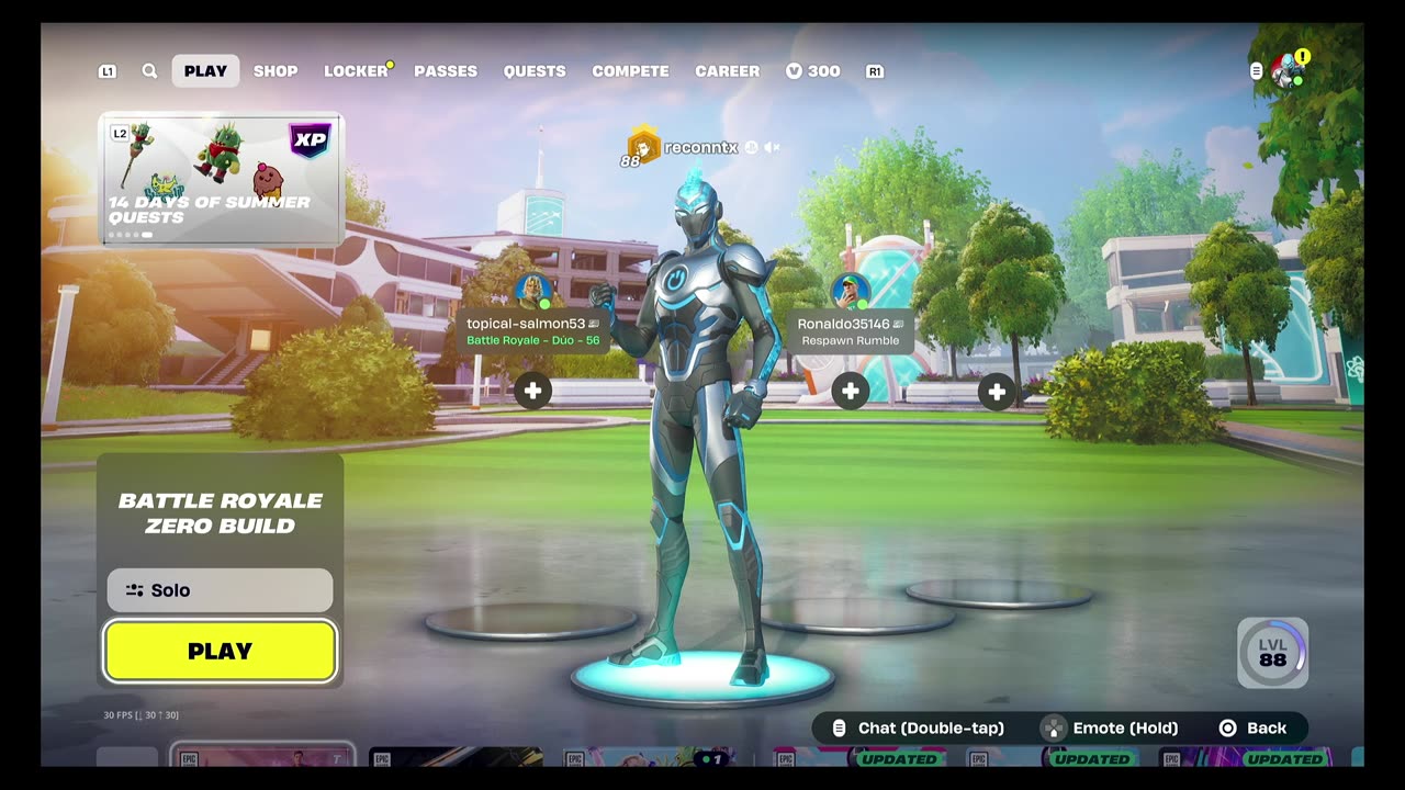 Blitz Royal and Creator Island Play