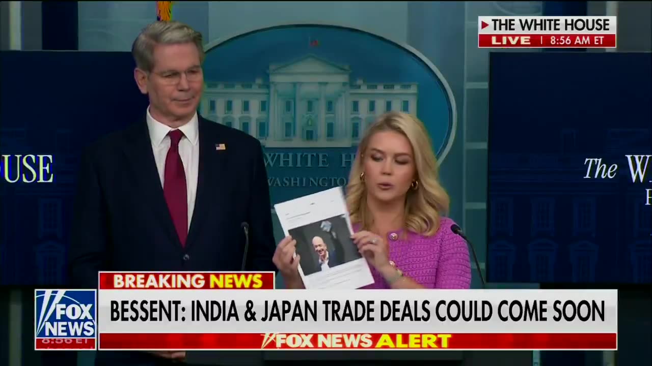 Karoline Leavitt Exposes Bezos, Amazon After Tariff Stunt