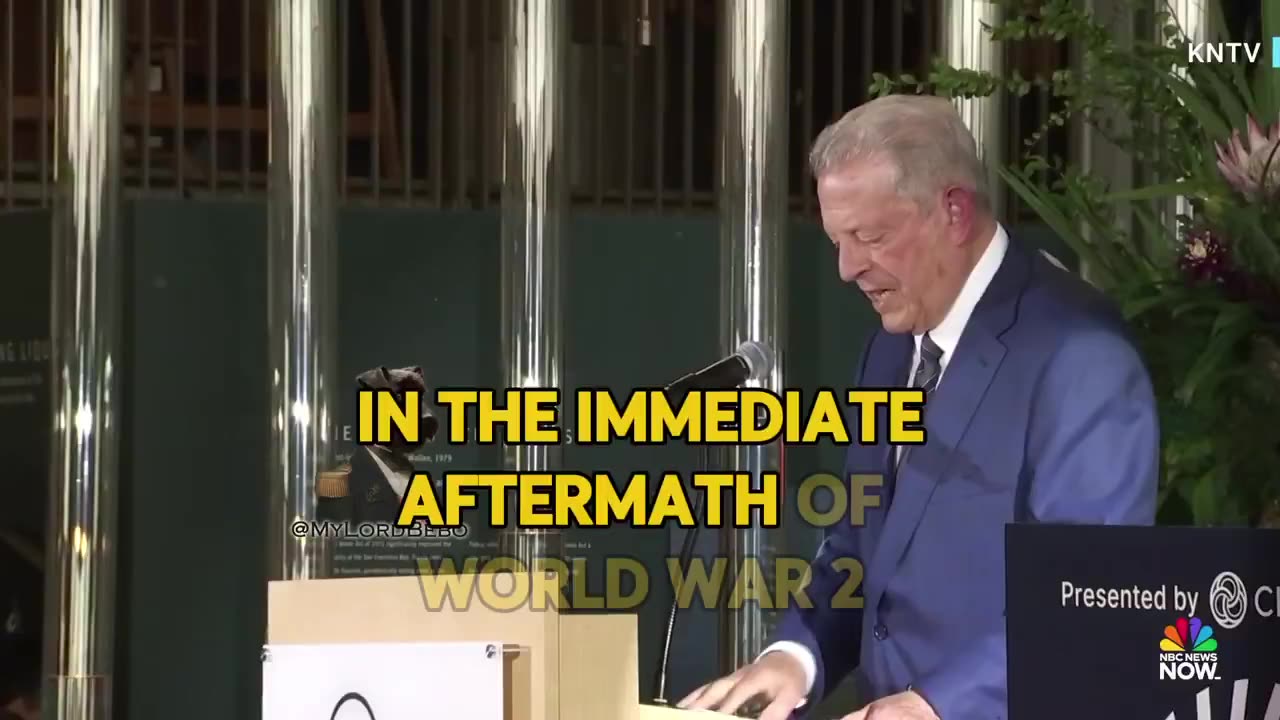 Al Gore compares the Trump administration to Nazi Germany