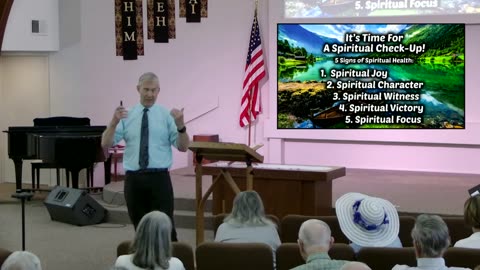 It's Time For A Spiritual Check-Up - Message Only