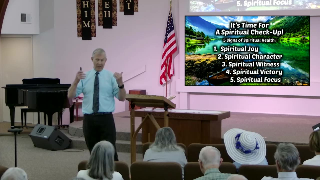 It's Time For A Spiritual Check-Up - Message Only