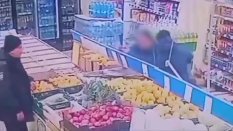 In temporarily occupied Donetsk, someone ran into a supermarket and started shooting…