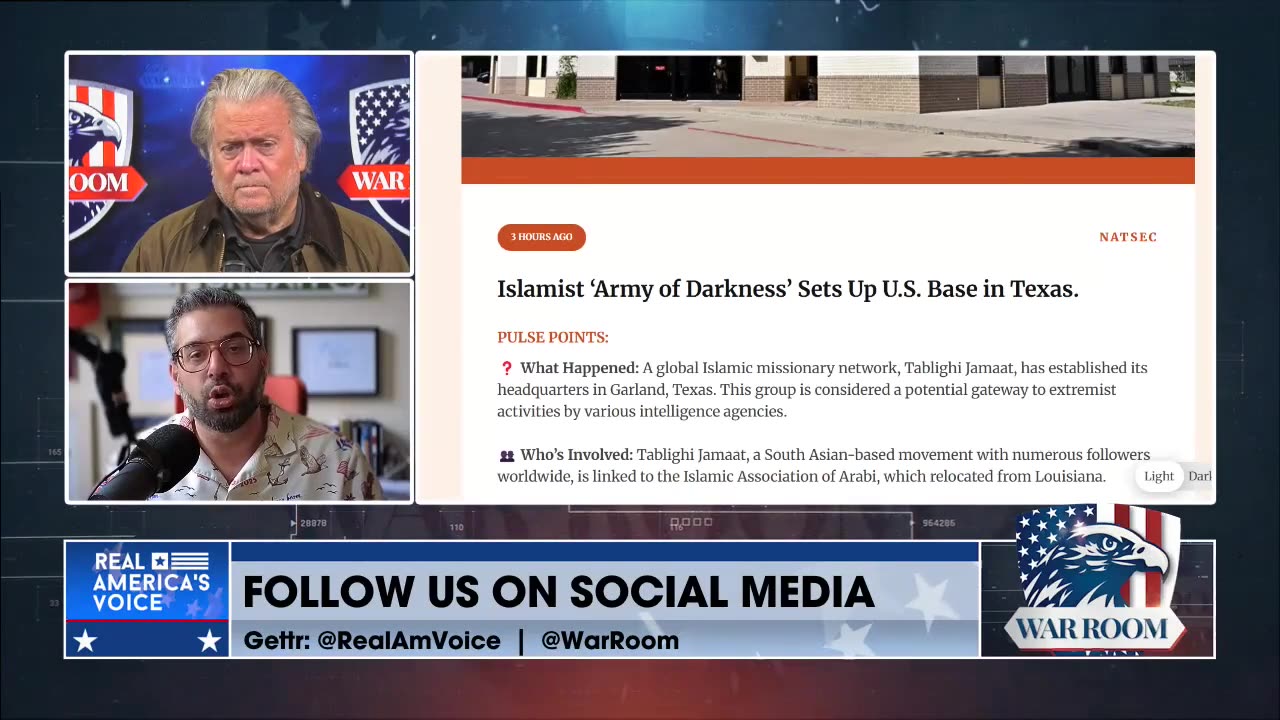 Islamist 'Army of Darkness' Sets Up U.S. Base in Texas | War Room