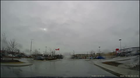 [4K] Stupid idiot driver! Came right at me.