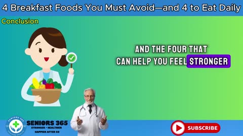 SENIORS, 4 WORST Breakfast Foods You Should N1eniors 365_part21