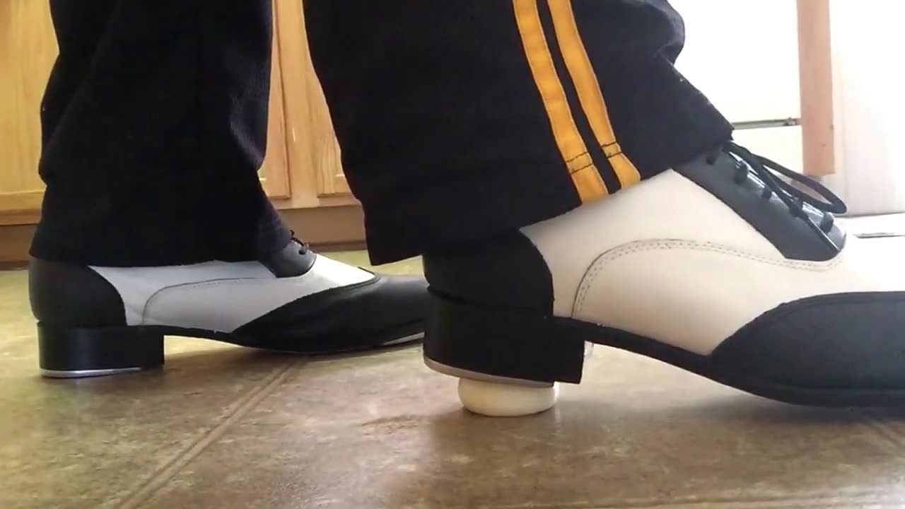 Egg Crushed by Tap Shoes