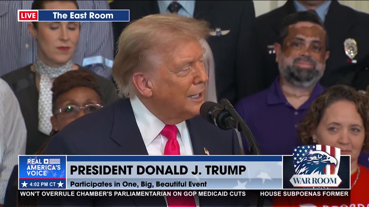 POTUS BLASTS CHUCK SCHUMER