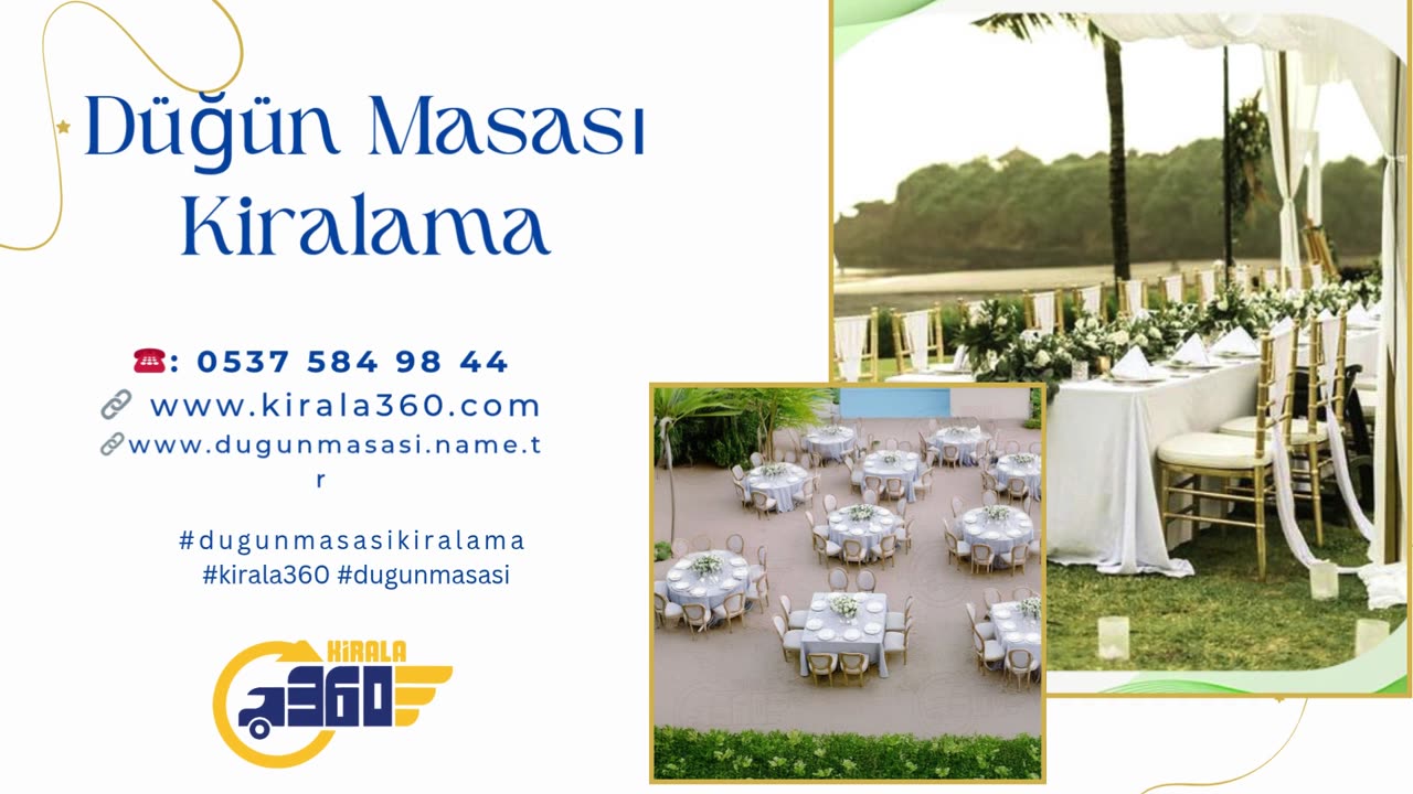 Dugun Masasi Kiralama