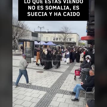 Esto no es Somalia, es Suecia y ha caido frente a la Invasión de inmigrante