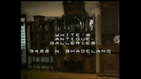 May 18, 1981 - White's Antique Galleries at 3422 N. Shadeland in Indianapolis