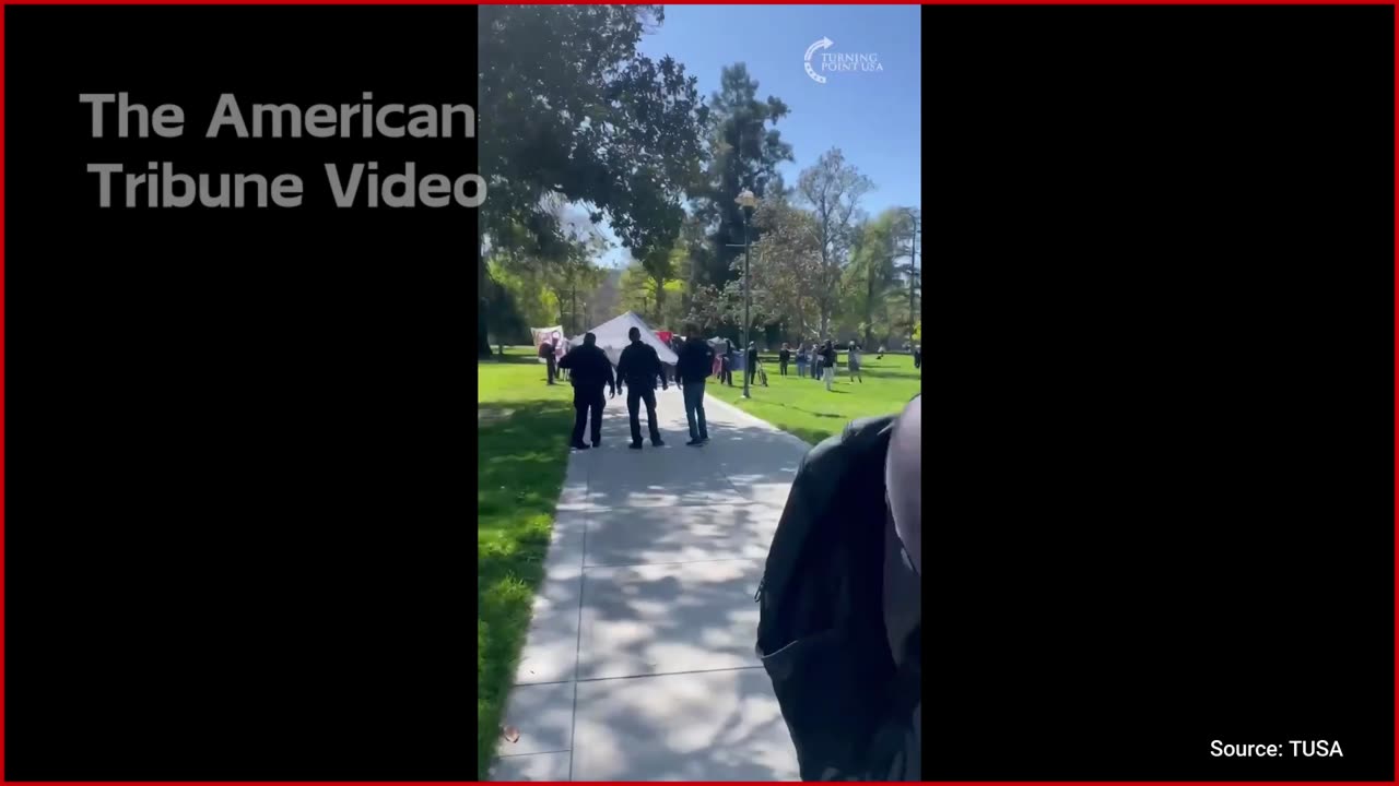 WATCH: College Conservatives Get Assaulted by Leftists at California University