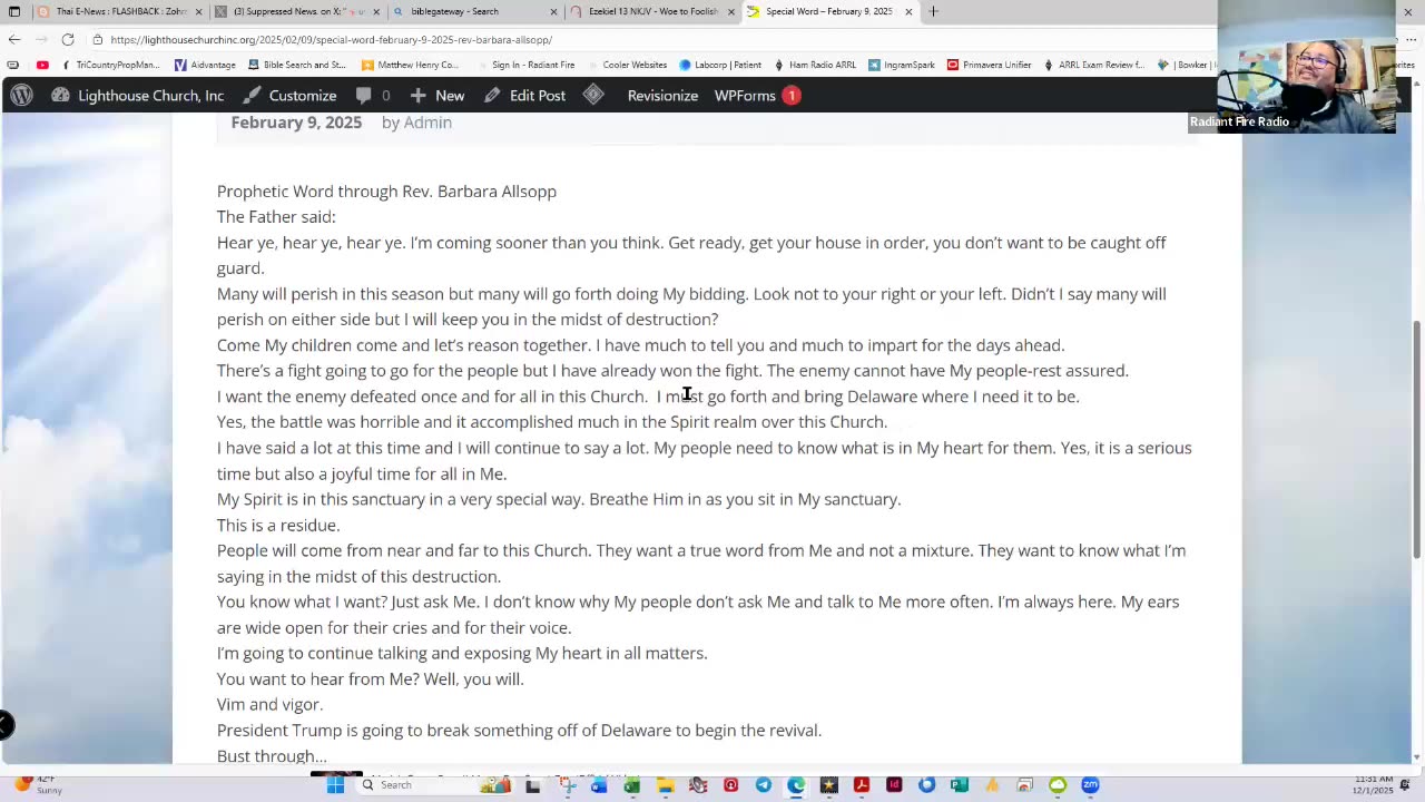 Ezekiel 13 & Today's False Prophets (Jeremiah Johnson & Lighthouse Inc., Church)