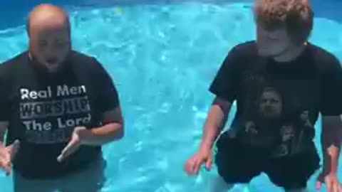 Baptism of Ronnie Vaught