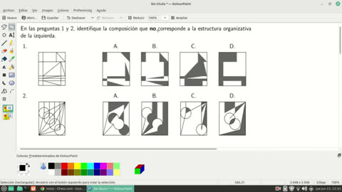 analisis de la imagen, examen de admision (English)